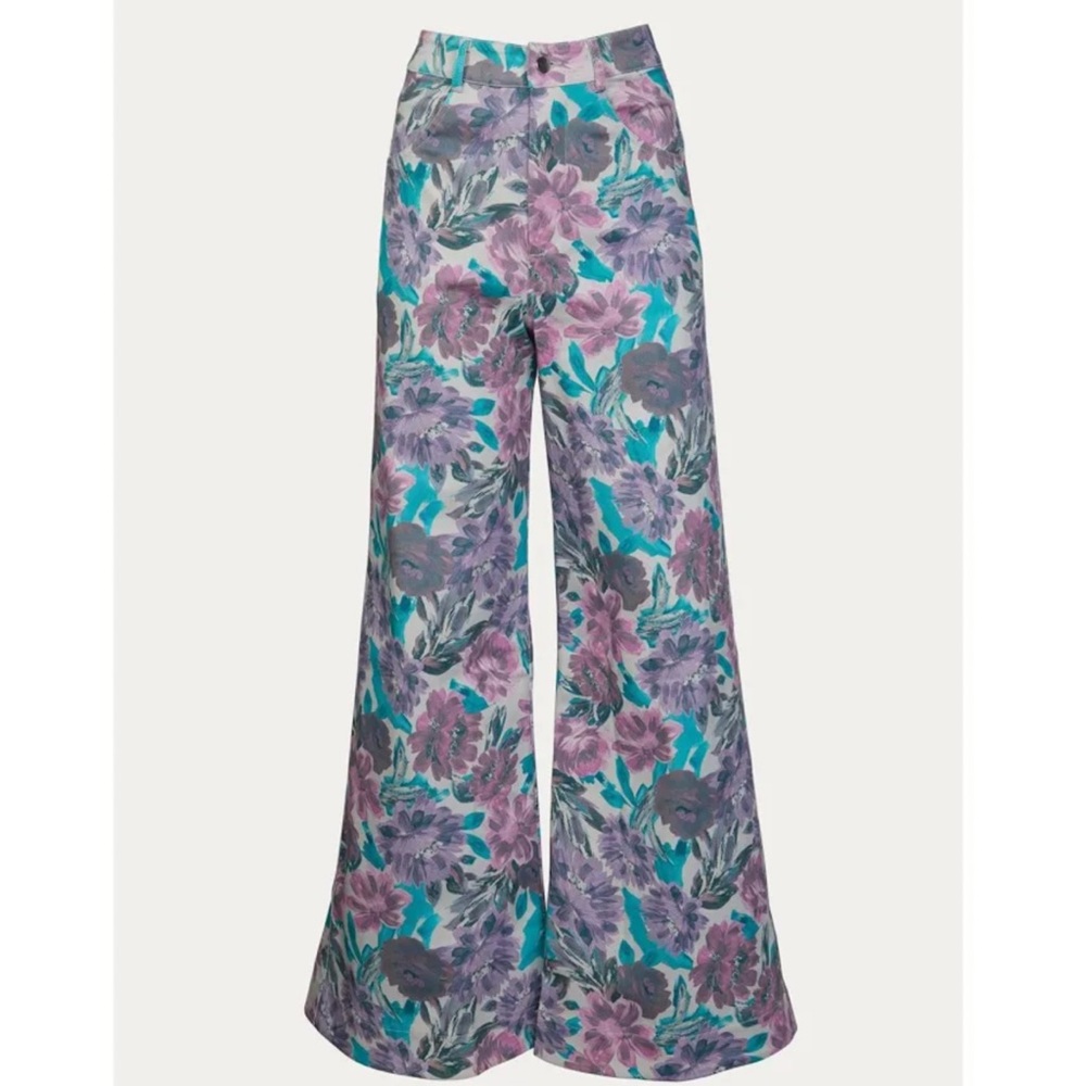 For Love & Lemons Tamara Wide Leg Pant